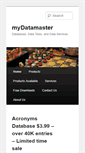 Mobile Screenshot of mydatamaster.com
